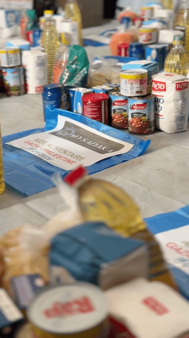 Colis alimentaire pour Gaza