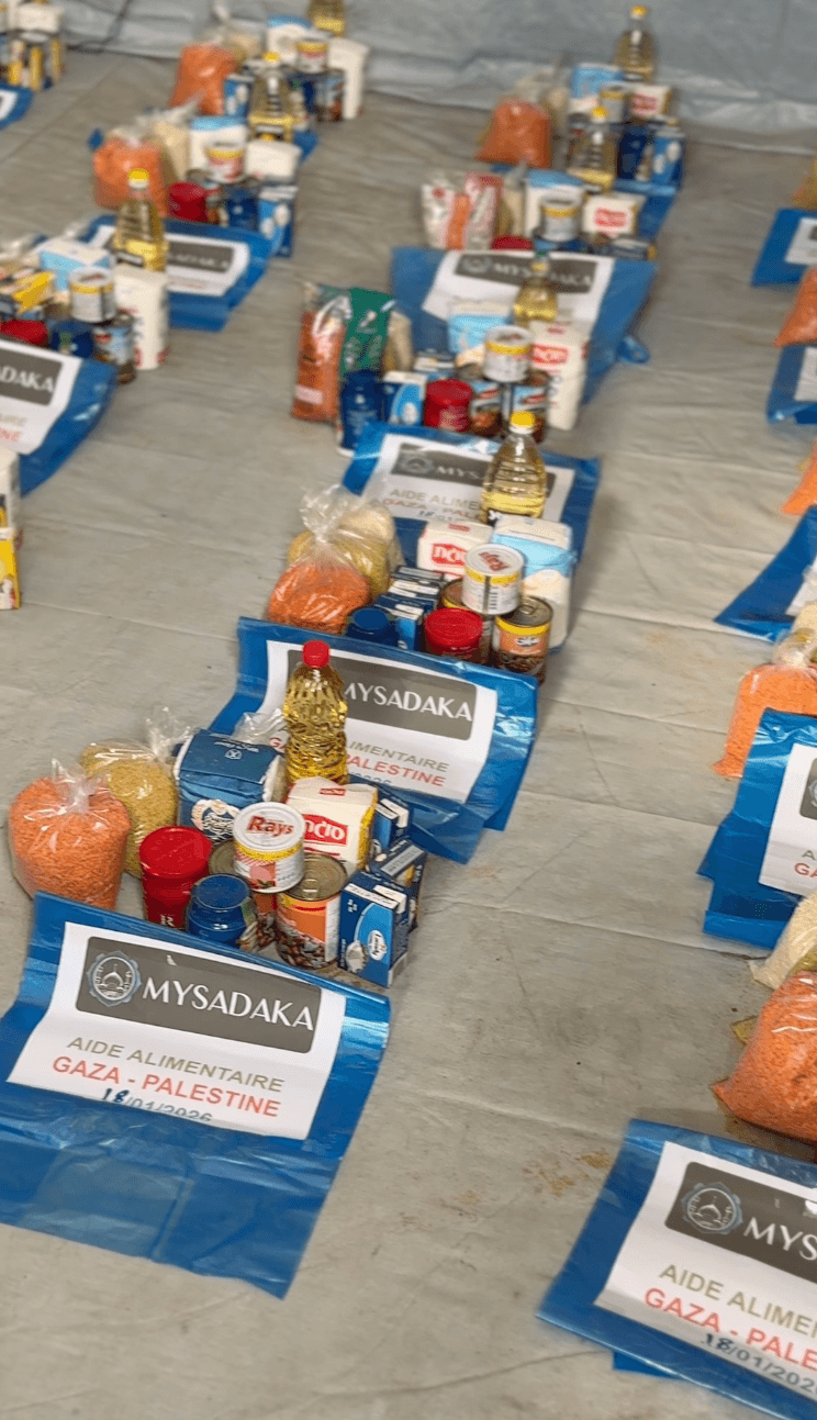 Colis alimentaire pour Gaza